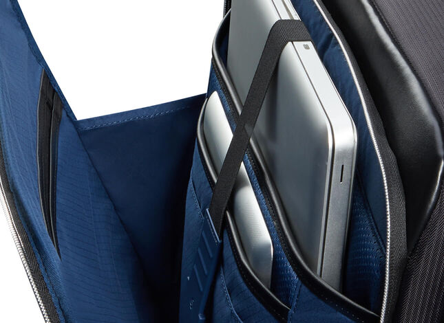 Easy access front pocket