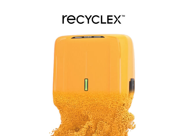 Made with recycled materials