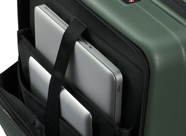 Easy access front pocket