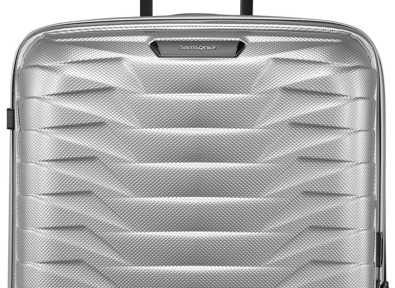 Samsonite Proxis Case in Silver Womens Bags Luggage and suitcases 81cm Metallic 