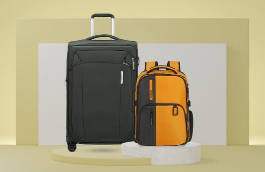 More sustainable luggage & bags
