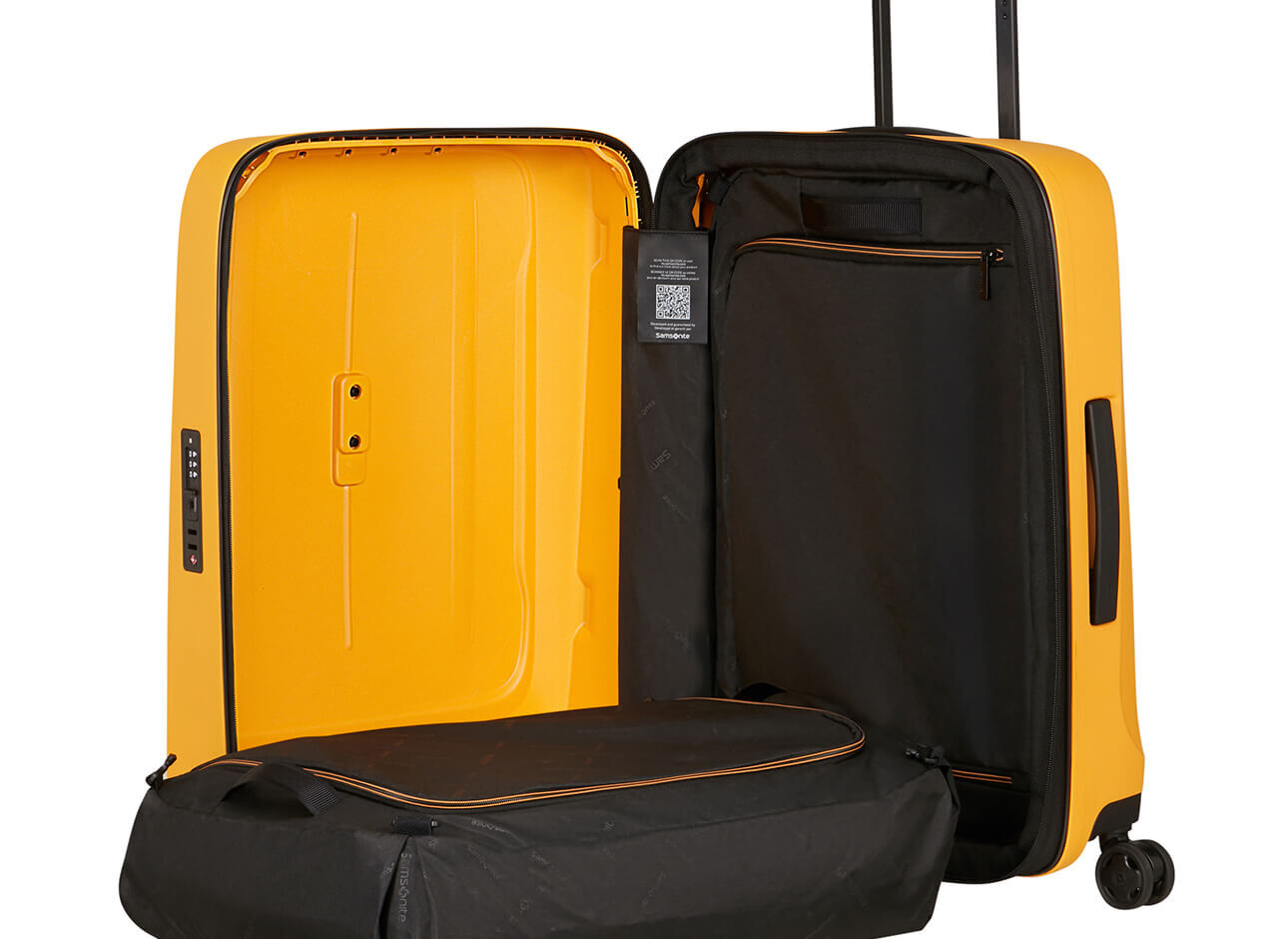 Essens Spinner expandable (4 wheels) 55cm Lavender | Samsonite UK