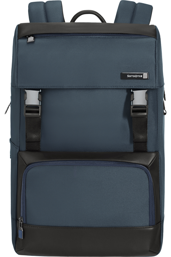 Samsonite Safton Laptop Backpack Flap  15.6inch Blue