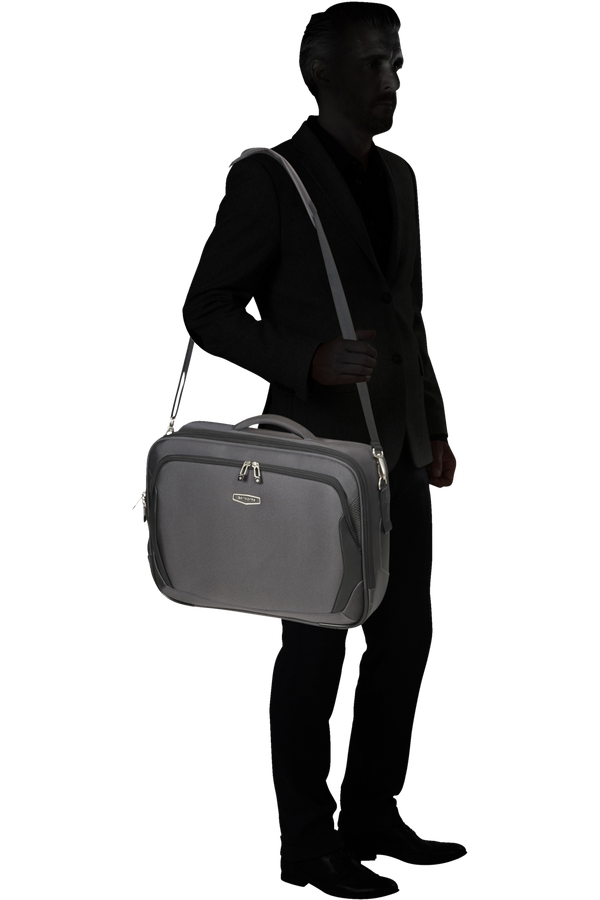 Samsonite X'blade 4.0 Laptop Shoulder Bag  Grey/Black