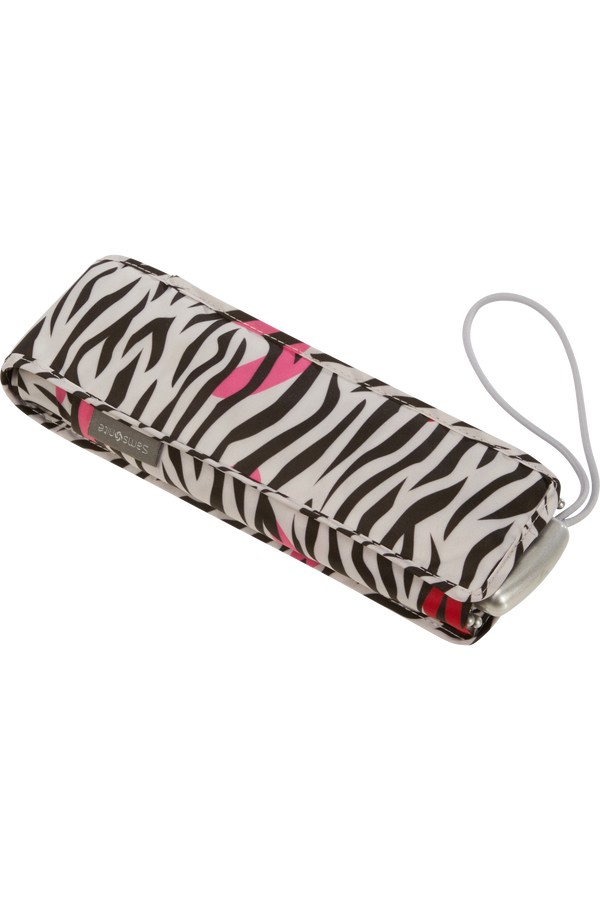 Samsonite Alu Drop S 3 Sect. Manual Flat  Afro Pop Print