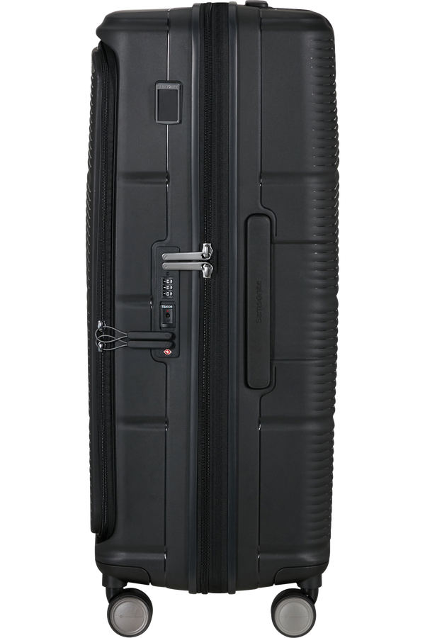 Samsonite Paralux Spinner Expandable Large Sp 75cm  Black