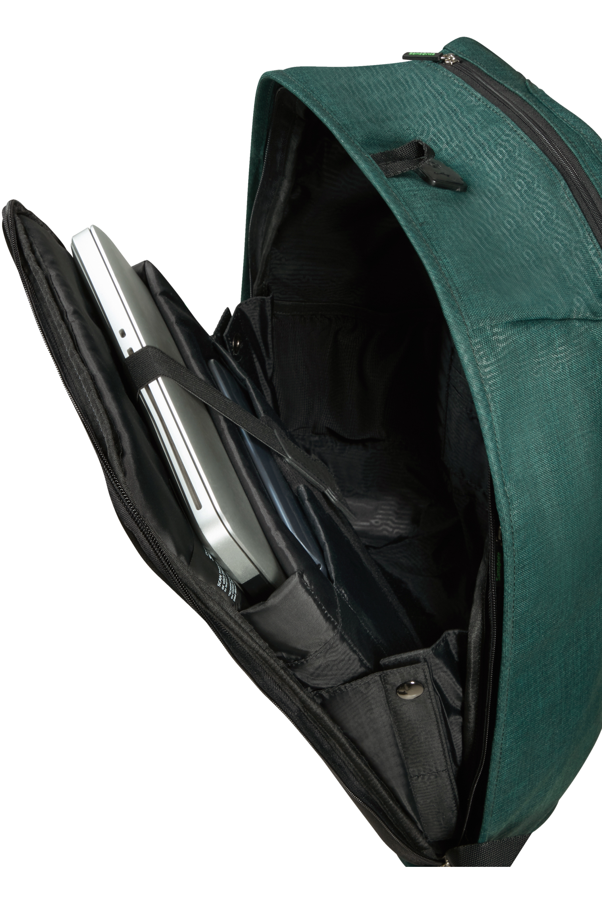 samsonite green backpack