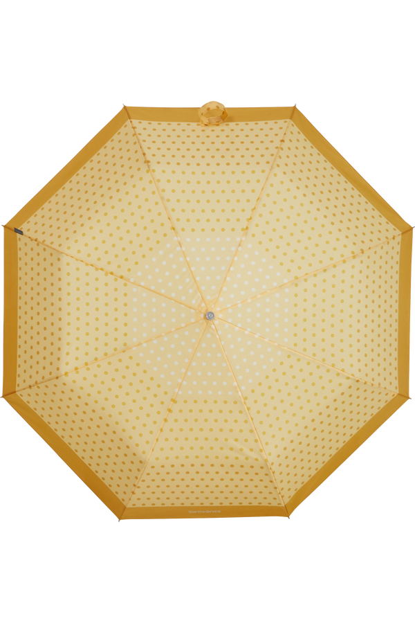 Samsonite Alu Drop S Safe 3 Sect. Auto O/C  Yellow Dots