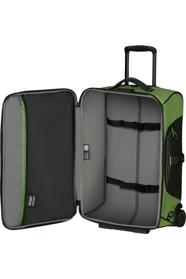 Samsonite Ecodiver Duffle with wheels 55/20 Backpack  Stone Green