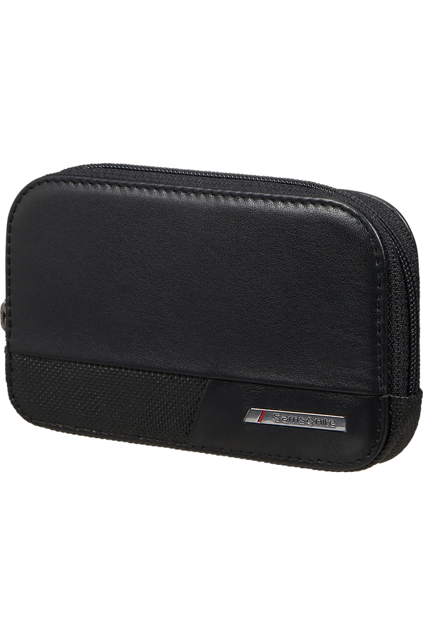 Samsonite Pro-Dlx 6 Slg 524 -Z ROUND KEY POUCH+2R  Black
