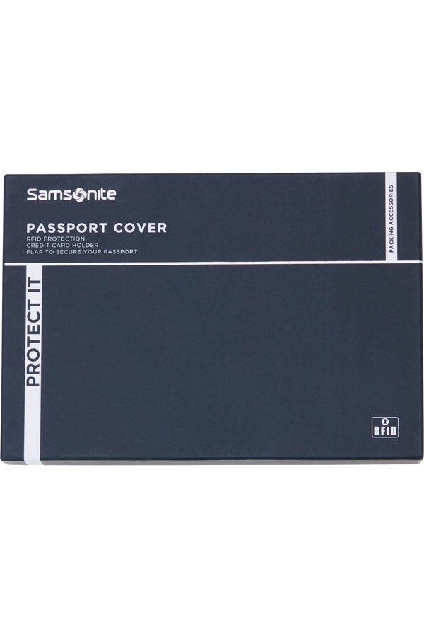 Samsonite Ta Revolution Passport Cover  Black