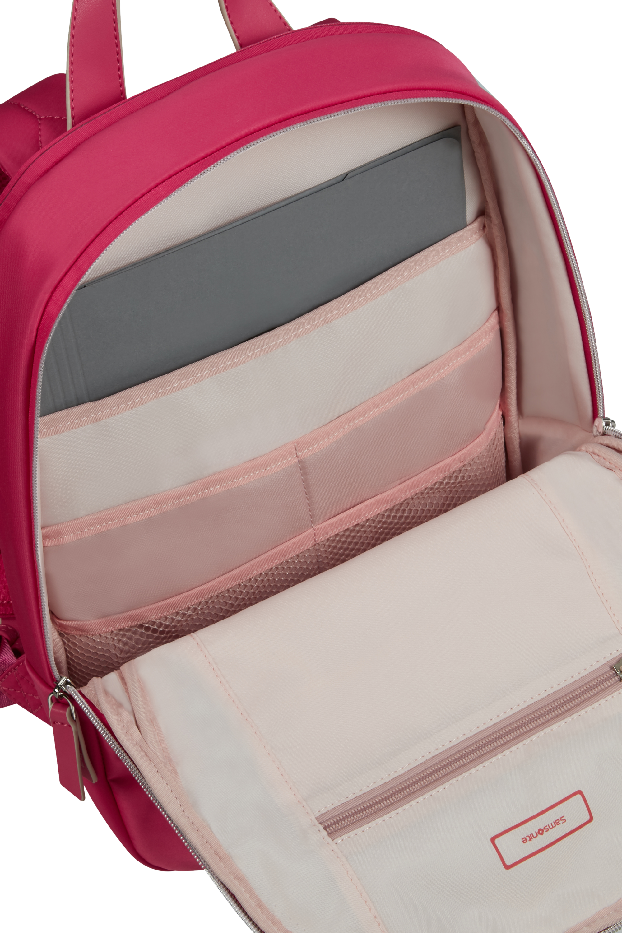 samsonite pink backpack