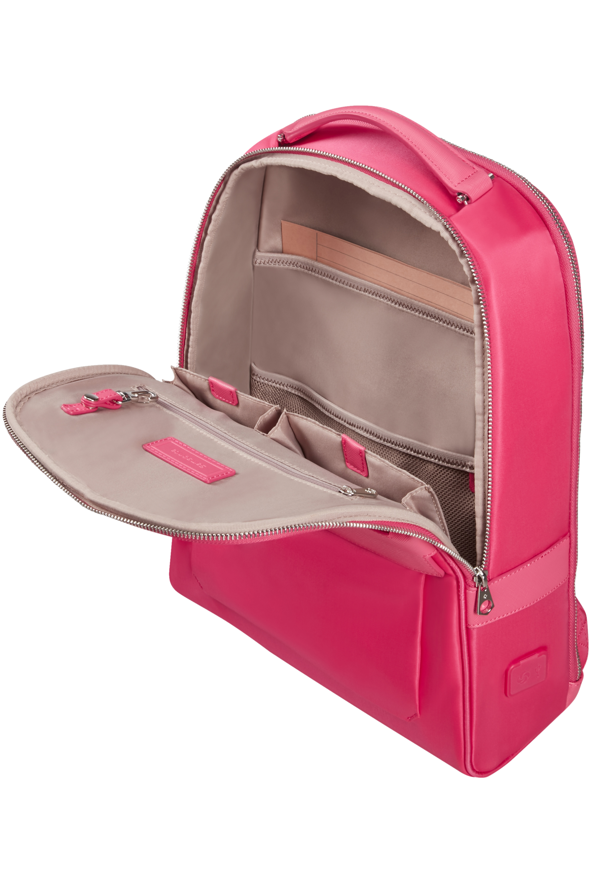 samsonite pink backpack