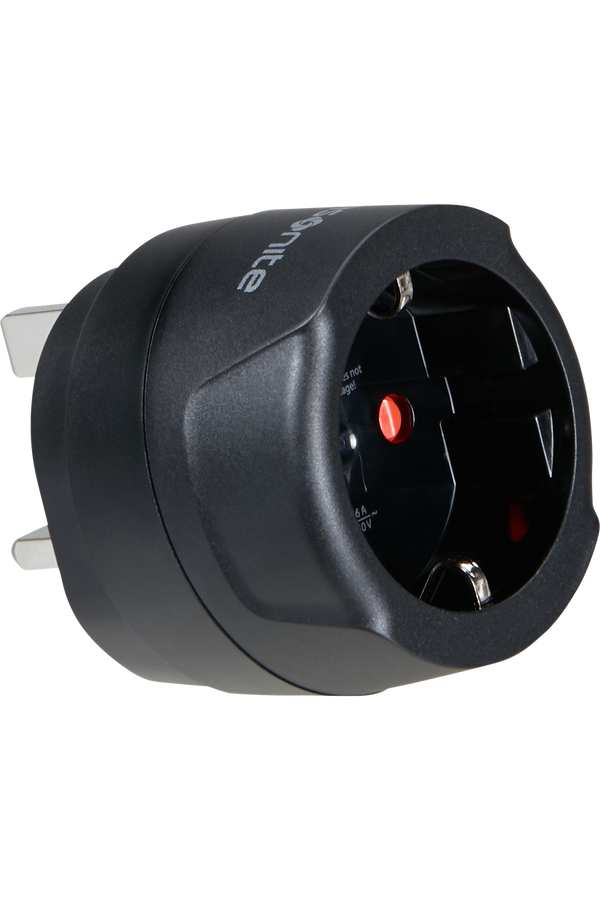 Samsonite Travel Accessories Europe to uk Adaptor Black