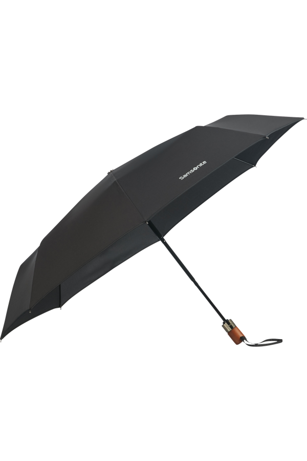 Samsonite Wood Classic S 3 Sect. Auto O/C Short  Black