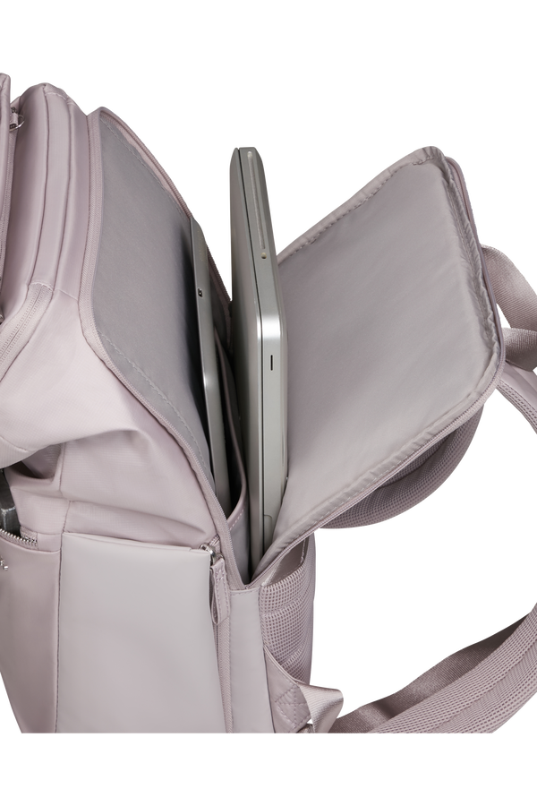 Samsonite Move Journey Laptop Backpack + Pouch 15.6'  Light Beige