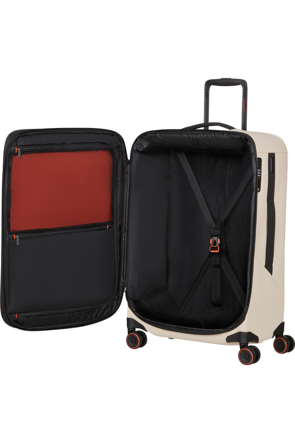 Samsonite Glazed Spinner Expandable 67cm  Sandstone