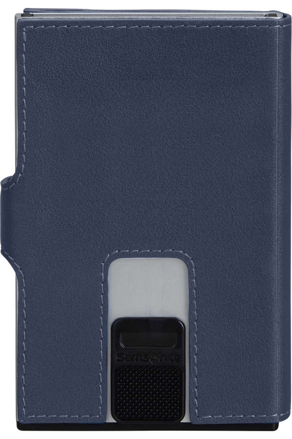 Samsonite Alu Fit 202 - Slide-up Wallet  Blue