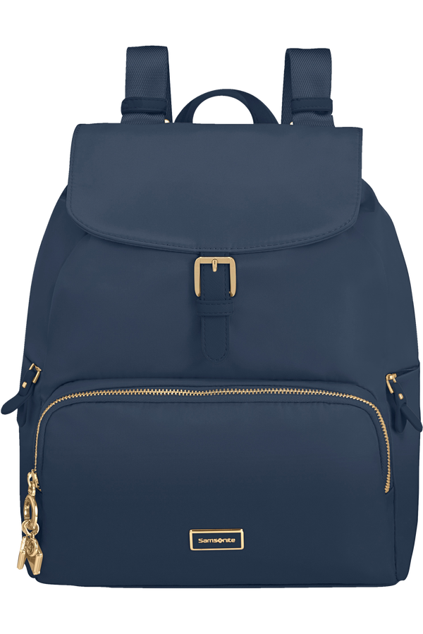 Samsonite Karissa 2.0 Backpack 3 Pockets 1 Buckle  Eco Midnight Blue