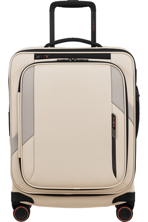 Samsonite Glazed Spinner Expandable 55cm  Sandstone