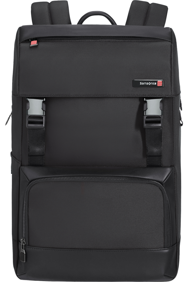Samsonite Safton Laptop Backpack Flap  15.6inch Black