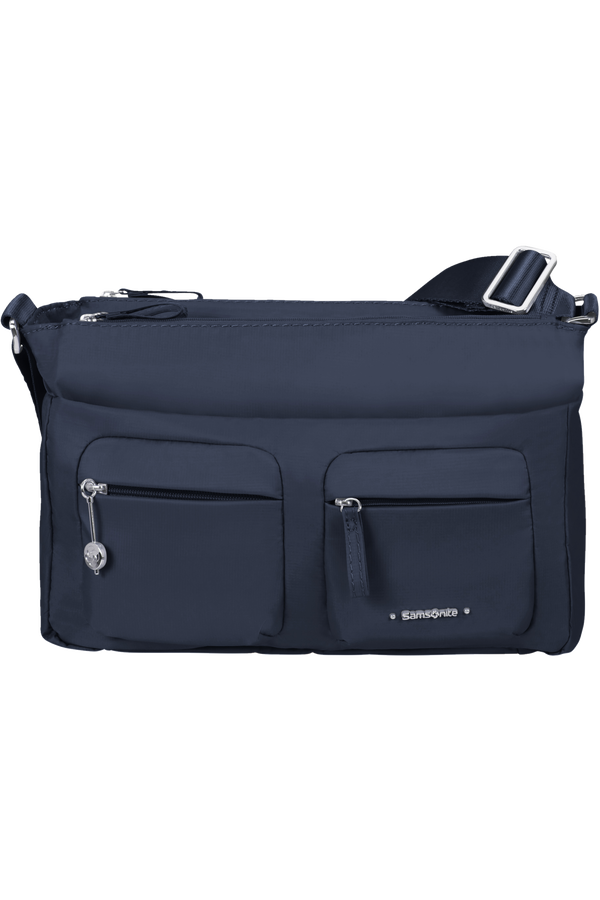 Samsonite Move 3.0 Horiz Shoulder Bag + Flap  Dark Blue