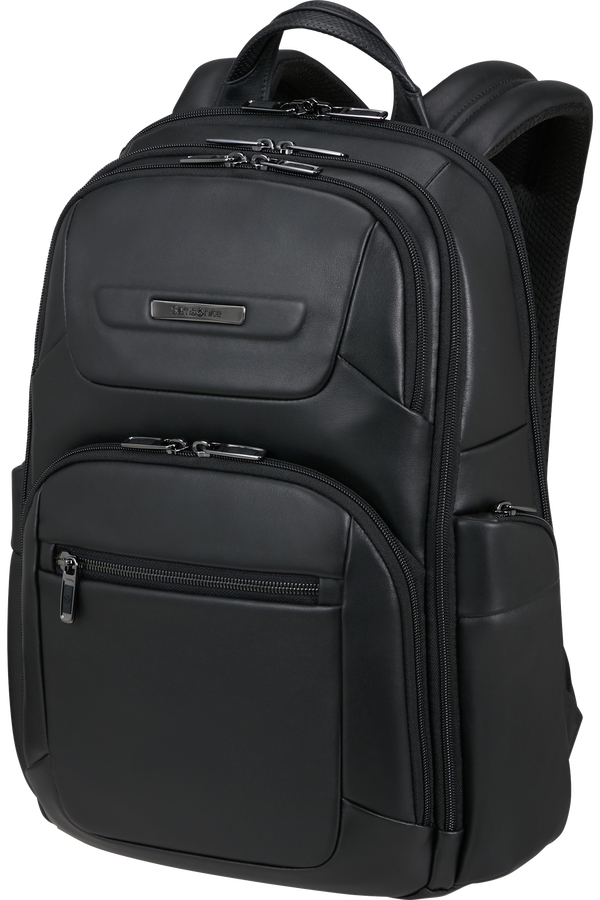 Samsonite Pro-Dlx 6 Leather Backpack 15.6'  Black