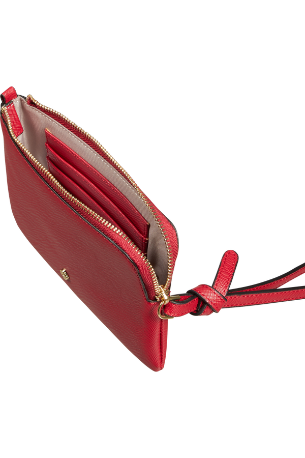 Samsonite My Samsonite Slg Flat Pouch 3CC  Tomato Red