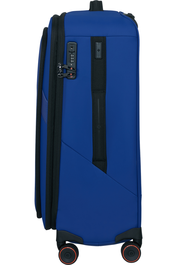 Samsonite Glazed Spinner Expandable 67cm  Electric Blue