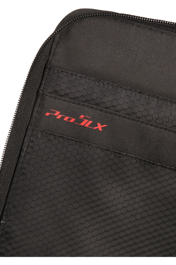 Samsonite Stationery Pro-Dlx 5 Zip Folder A4  Black