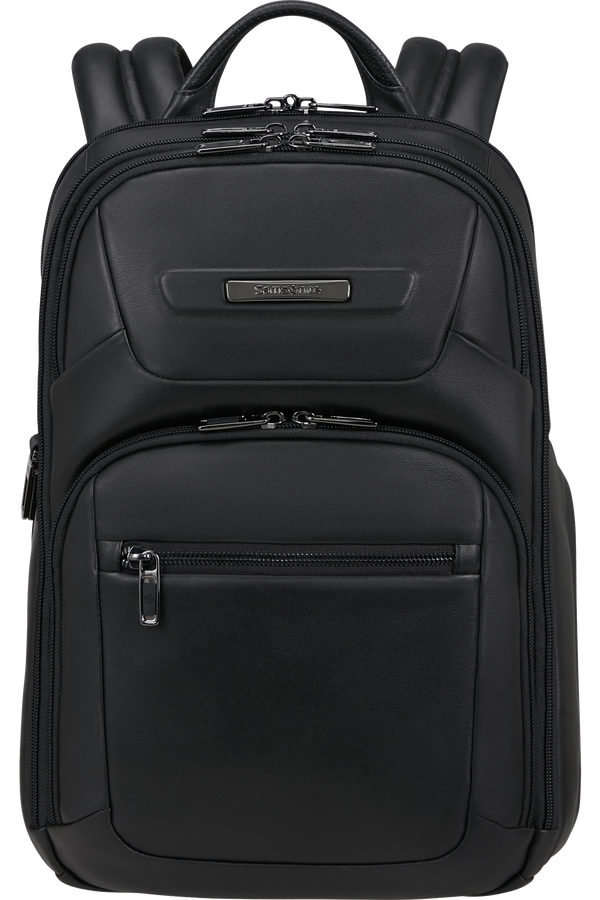 Samsonite Pro-Dlx 6 Leather Backpack 14.1'  Black