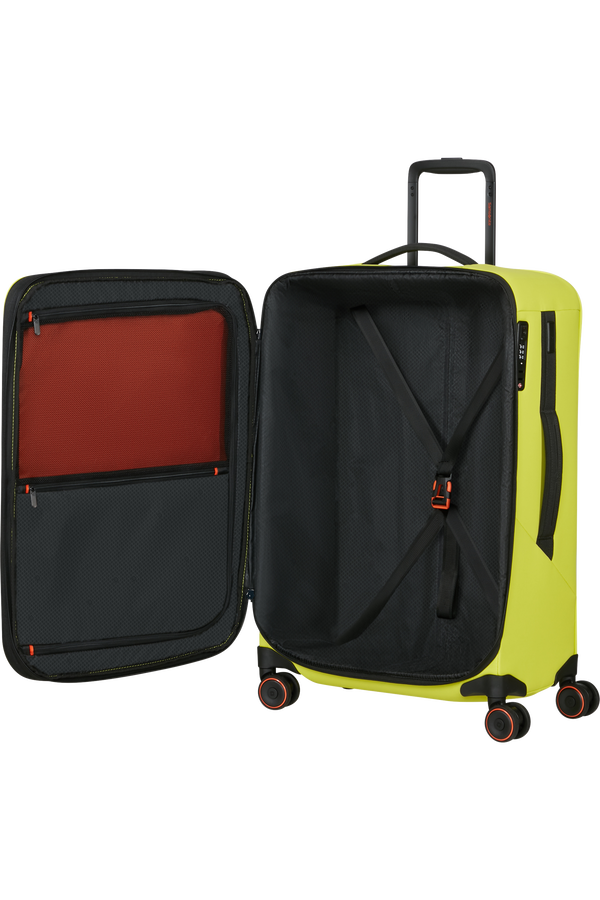 Samsonite Glazed Spinner Expandable 67cm  Lime Punch