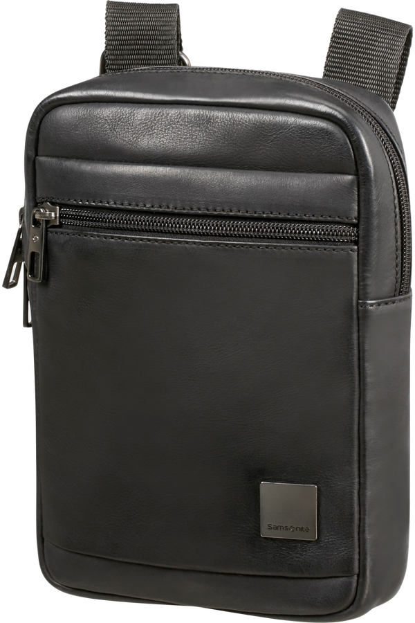 Samsonite Hip-Square Lth Crossover S  Black