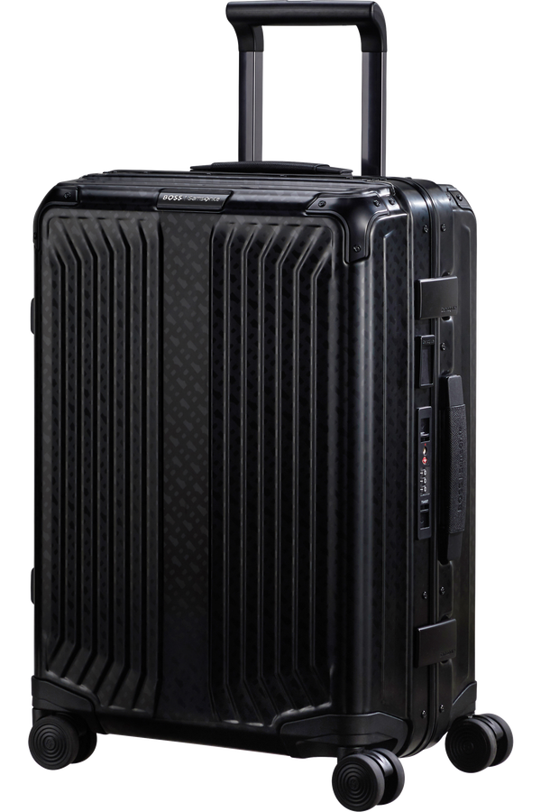 Samsonite Lite-Box Alu / Boss SPINNER 55/20 55cm  Graphite Monogram