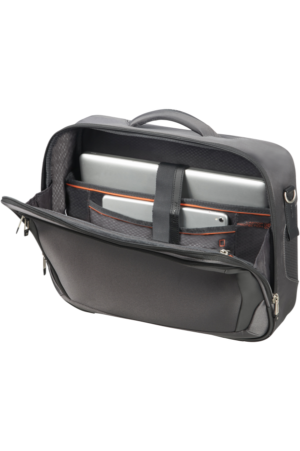 Samsonite X'blade 4.0 Laptop Shoulder Bag  Grey/Black
