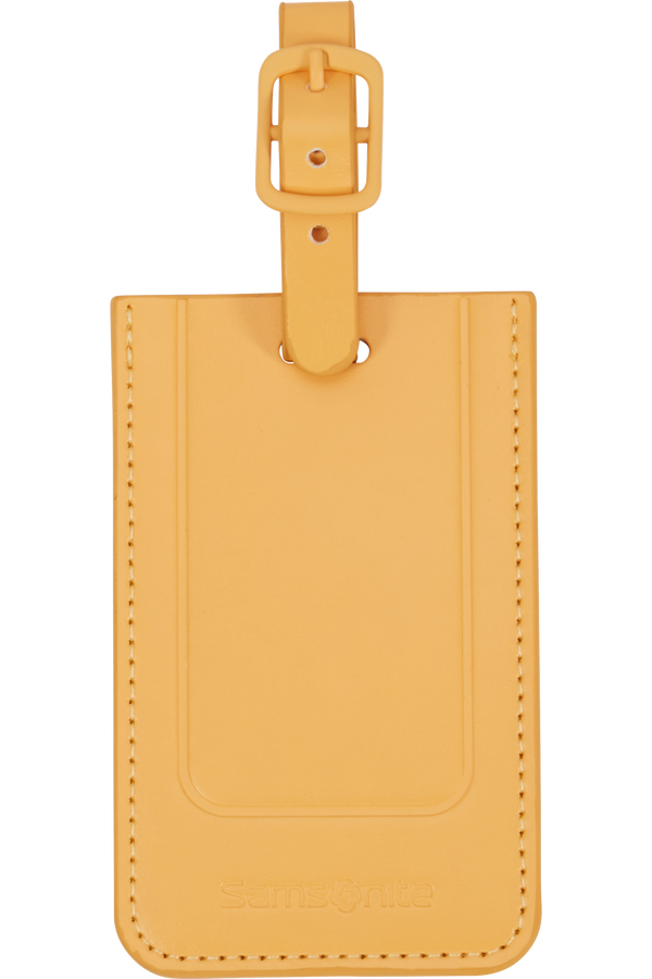 Samsonite Ta Revolution Rectangle Luggage Tag x2  Yellow