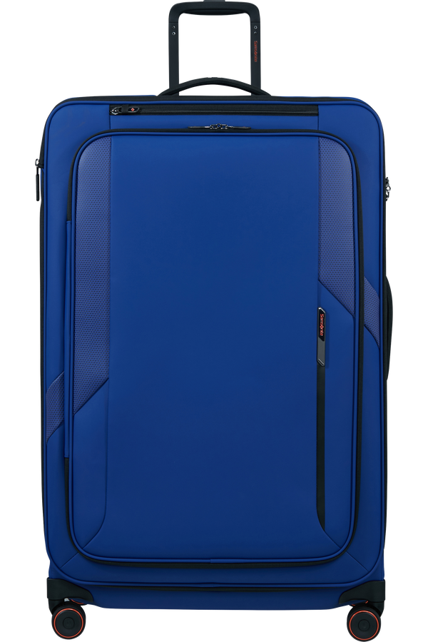 Samsonite Glazed Spinner Expandable 84cm  Electric Blue