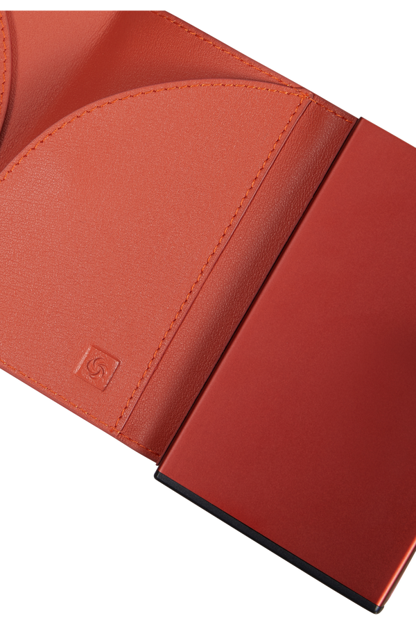 Samsonite Alu Fit 202 - Slide-up Wallet  Orange