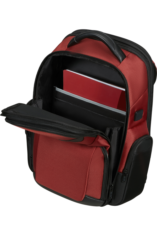 Samsonite Pro-Dlx 6 Backpack 3 Volume Expandable 15.6'  Red