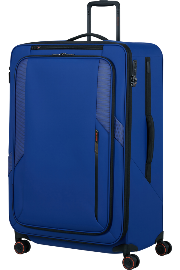 Samsonite Glazed Spinner Expandable 84cm  Electric Blue