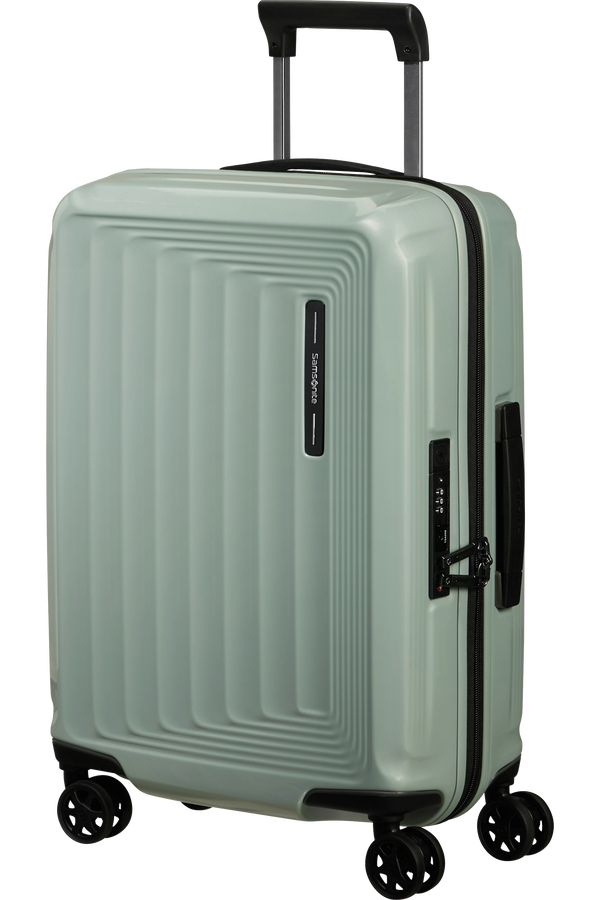 Samsonite Nuon Spinner Expandable 55cm  Metallic Mineral Green