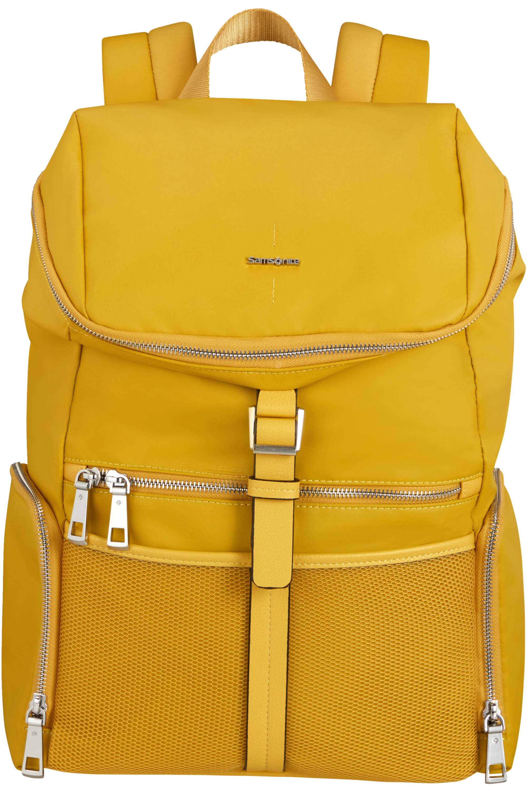 samsonite yellow backpack