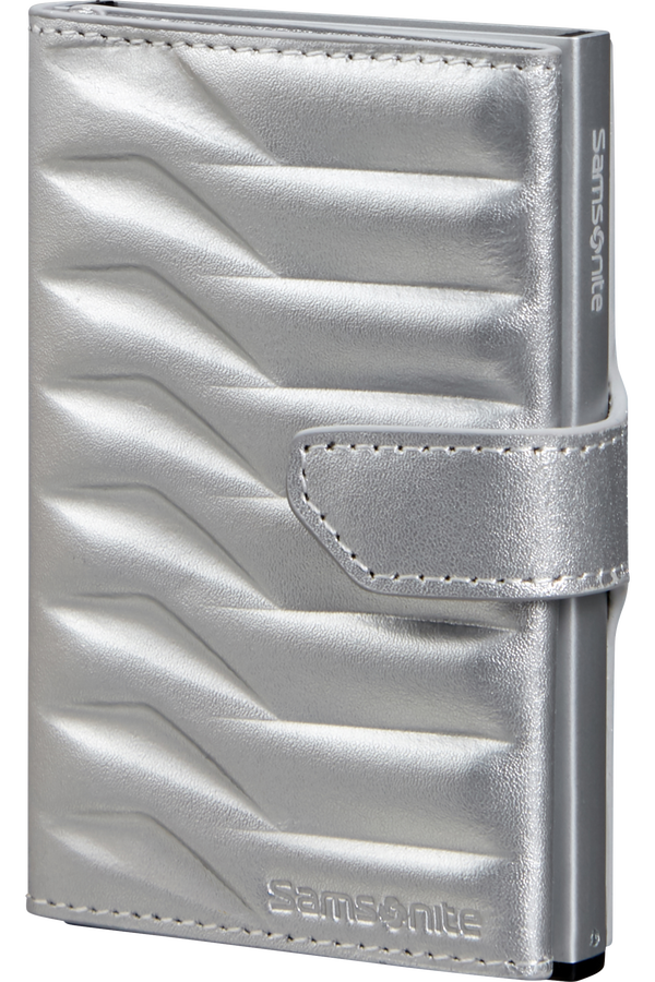 Samsonite Alu Fit Slide-up Wallet Proxis  Silver
