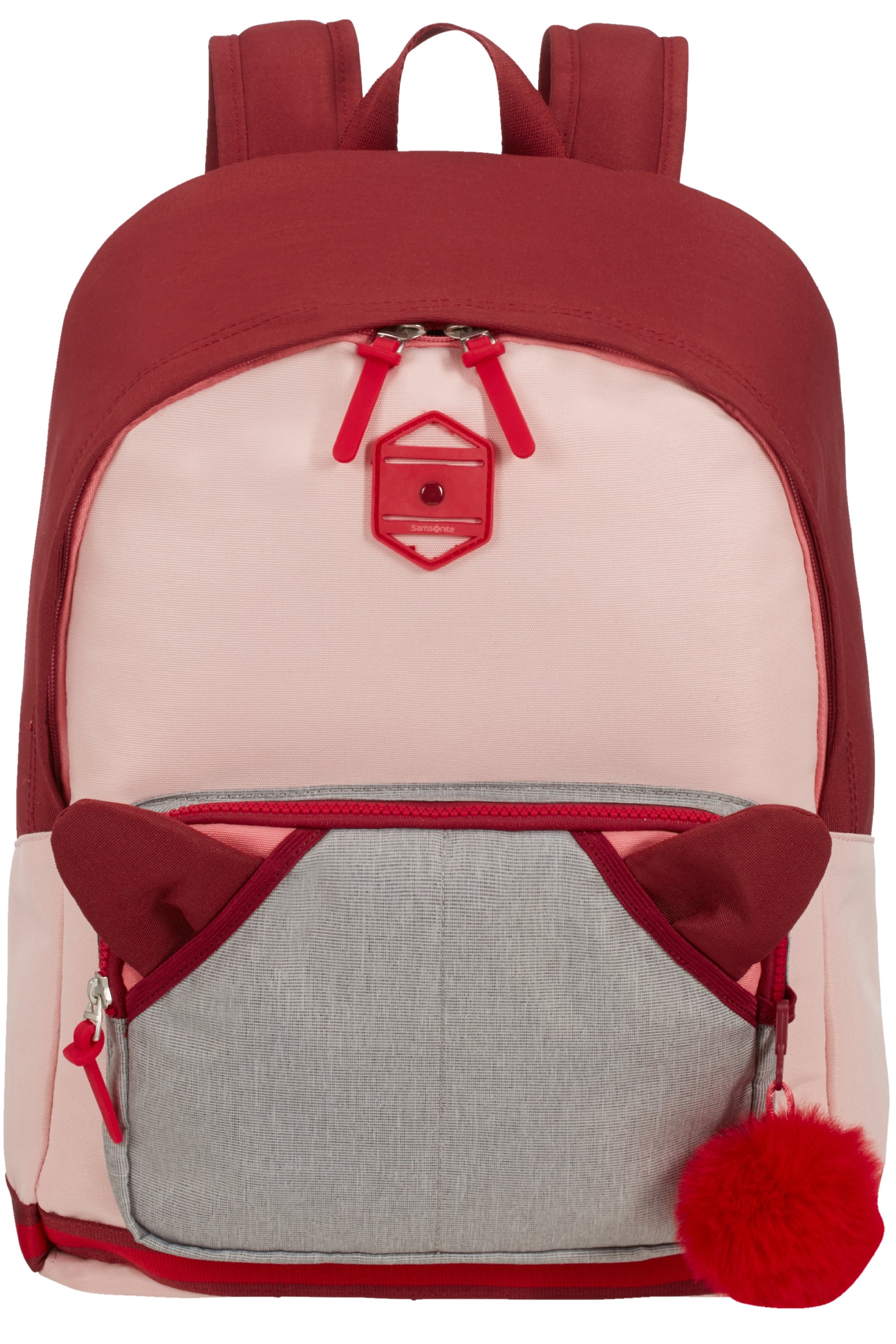 burgundy pink backpack