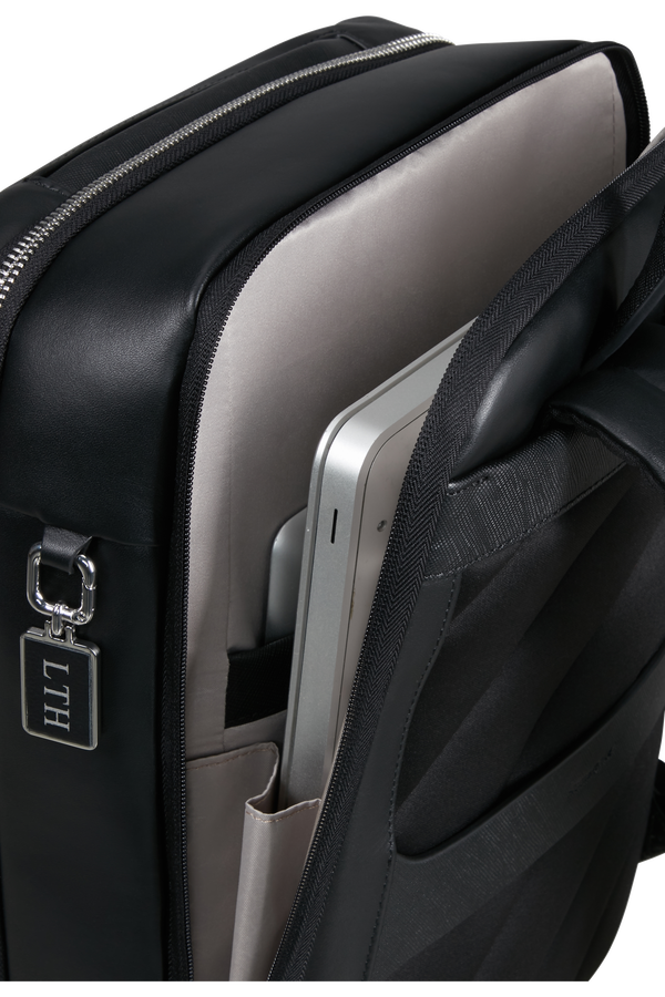 Image Biz Leather Backpack 14.1" | Samsonite Image Biz Leather Backpack 14.1'  Black