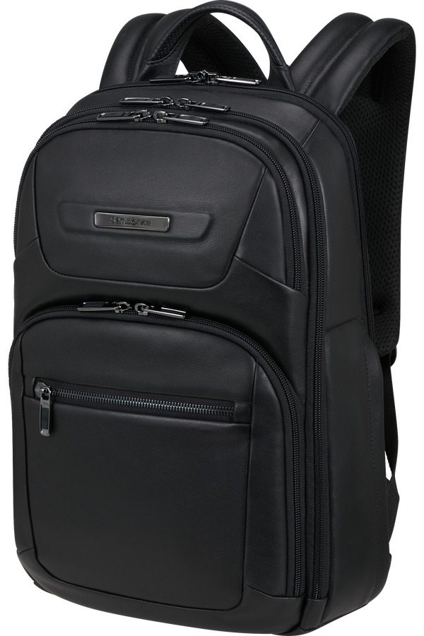 Samsonite Pro-Dlx 6 Leather Backpack 14.1'  Black