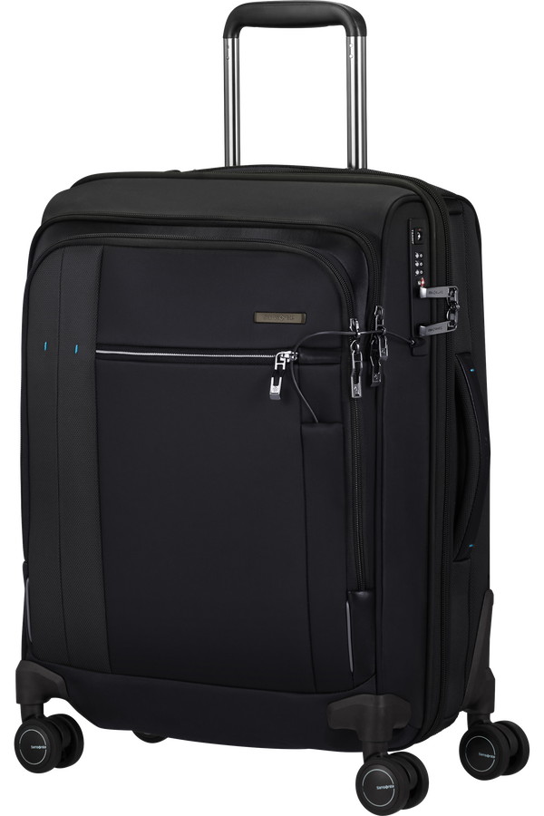 Samsonite Spectrolite 3.0 Trvl Spinner Expandable Double Frame 55cm  Black