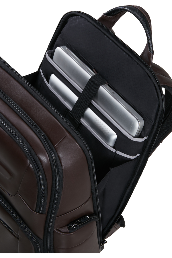 Pro-Dlx Leather Backpack 15.6"