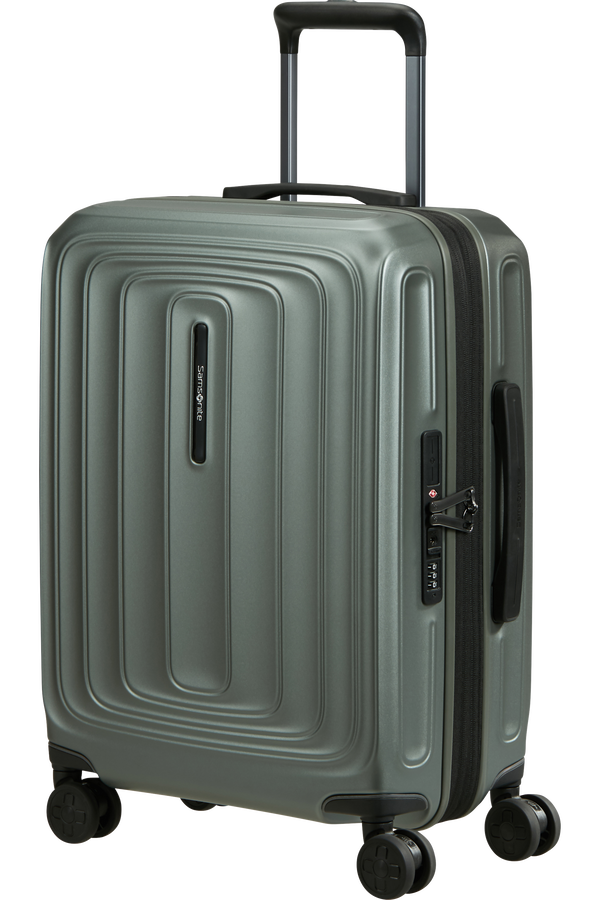 Samsonite 2Wander Spinner Expandable 55cm  Matt Sage Khaki