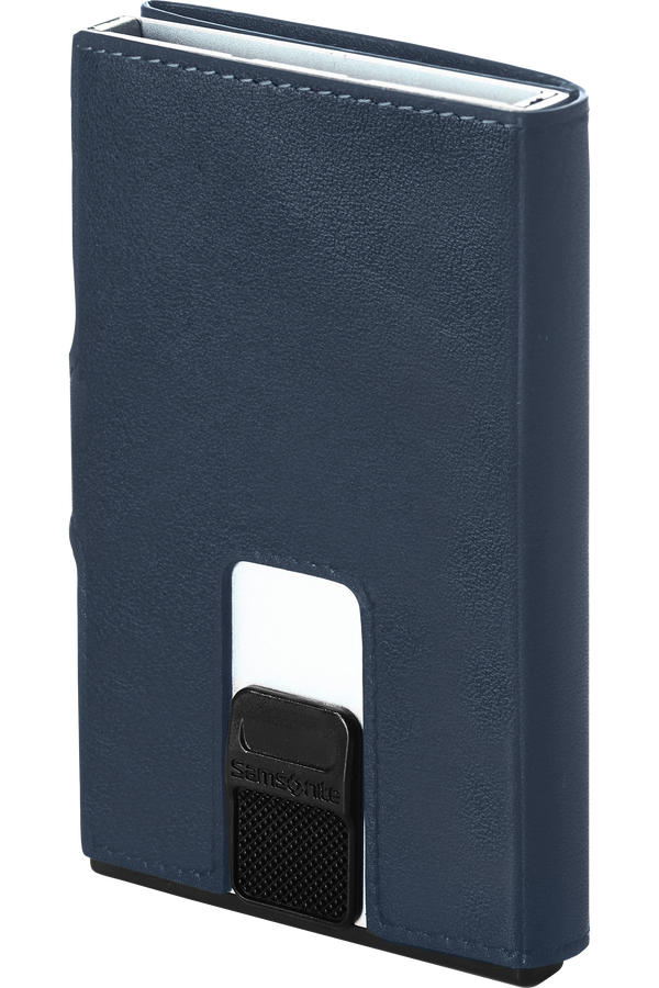 Samsonite Alu Fit 202 - Slide-up Wallet  Blue